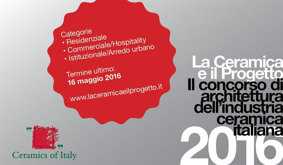 Il concorso di architettura dell'industria ceramica italiana 2016