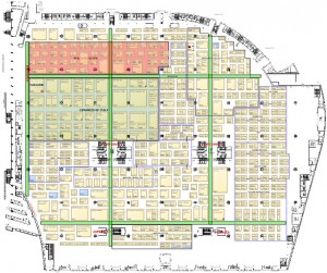 Coverings 2016 map