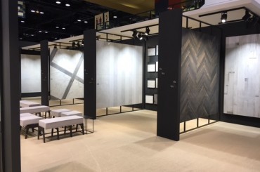 Kale Italia ha presentato al Coverings 2016 le novità di prodotto Edilgres, Edilcuoghi e Campani.