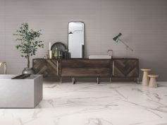 Elements Lux di Ceramiche Keope scelta per l’allestimento di Sambonet ad HOMI