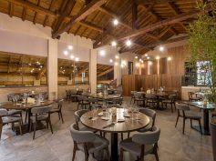 Ceramiche Keope firma la ricercata semplicità di La Maison du Gourmet a Parma