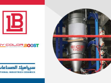 LB Easy Color Boost: Prima fornitura per la National Industries Ceramics (Kuwait)