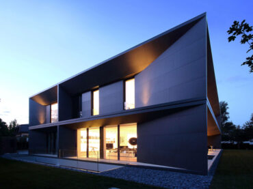Geneva villa, eleganza minimalista ed eco-sostenibilità con collection Nero di Laminam