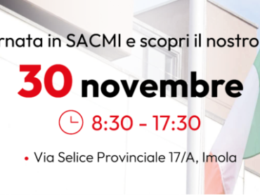 SACMI 1919-2024. «Una giornata in SACMI e scopri il nostro mondo»