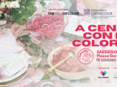 CERAMICOLOR: A CENA CON IL COLORE UNA FESTA TRA GUSTO E CREATIVITÀ