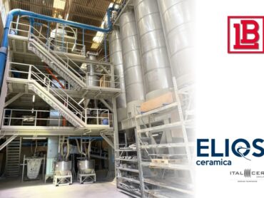 LB Technology al fianco di Elios Ceramica (Gruppo Italcer) per l’ammodernamento dell’impianto di stoccaggio e alimentazione presse