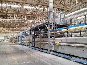 ICF & WELKO: un forno studiato su misura  per la gestione di grandi lastre presso la prestigiosa ditta KALEBODUR